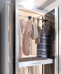 Alüminyum Çerçeve Kapaklı Camlı (MAT BEYAZ MDFLAM)