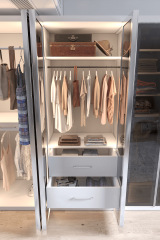 Alüminyum Çerçeve Kapaklı Camlı (MAT BEYAZ MDFLAM)