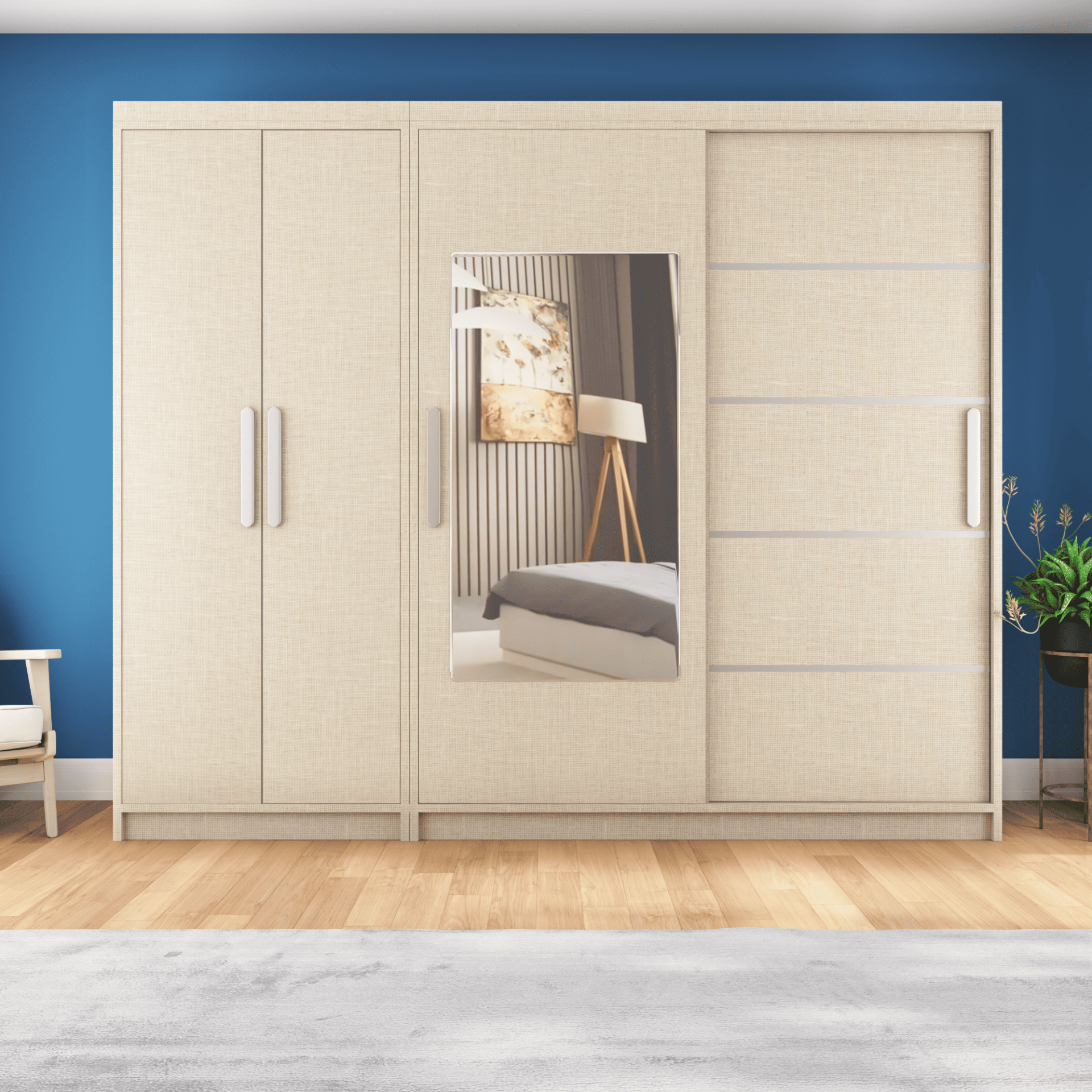 Sürgülü Gardırop Kapaklı Sürgülü Gardırop270210(KOTON VİZON)