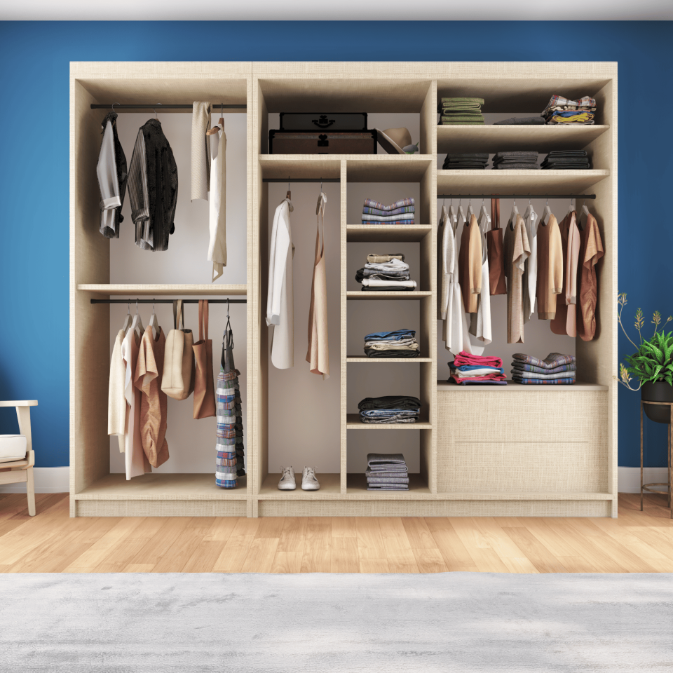 Sürgülü Gardırop Kapaklı Sürgülü Gardırop270210(KOTON VİZON)MDFLAM