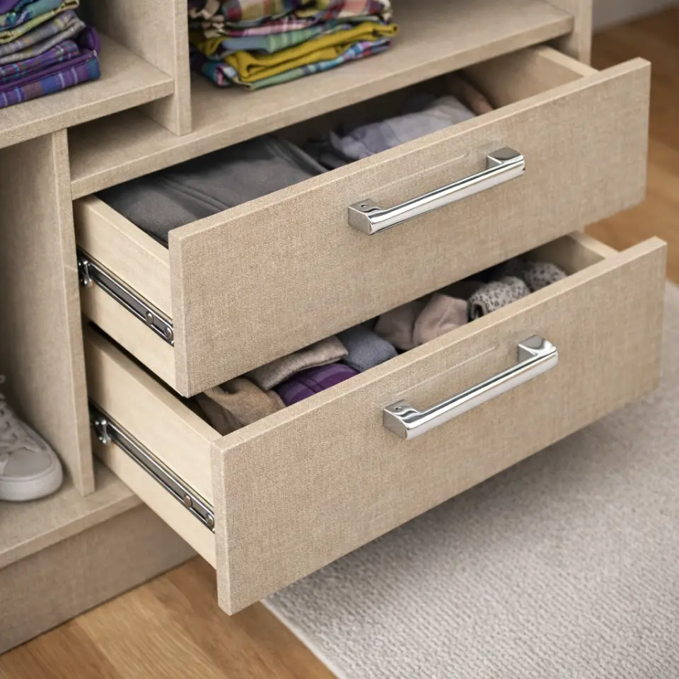 Sürgülü Gardırop Üç Kapaklı Aynalı 240/210cm Glossmax - Lak Panel