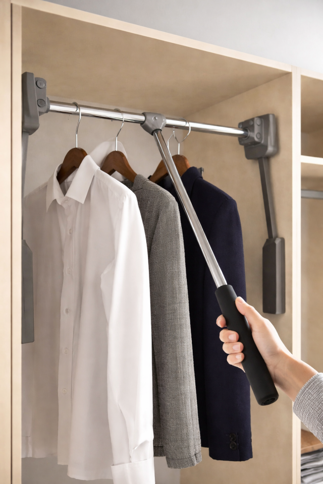 KapaklıBoydanAynalı230/245cmTav.Kadar Gizli Çek.PARLAK BEYAZMdflam